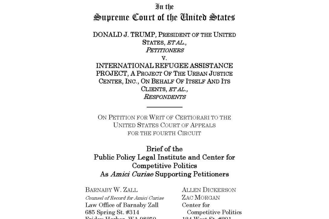 Supreme Court Reverses Injunctions Against “Travel Ban,” Rejects Use of Campaign&nbsp;Statements